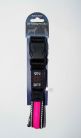 Светящийся ошейник (розовый) 2.5см*31-41см (нейлон+LED) (JPF-602S-pink)