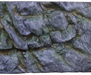 Объемный фон для аквариума (скалы, камни, деревья, кораллы) 80*55*10 (BJ711A)
