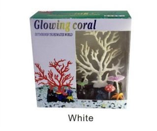 Светящийся коралл для аквариума (AM0015W) купить