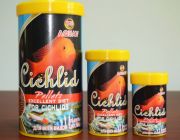 AQUAV Cichlid Pellets (Гранулы для всех видов цихлид) Баночка 100мл (CP-100)