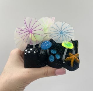 Светящийся декор для аквариума 