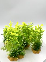 Искусственное растение для аквариума (5шт/уп) 10*5*12см (YS-30912)