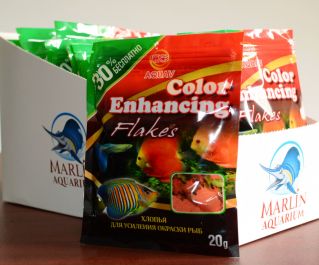 AQUAV Color Enhancing Flakes (Хлопья для усиления окраски рыб)