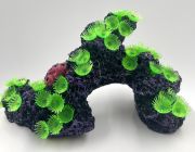 V Грот с кораллами  (20*8*10см) (YM-1237C)