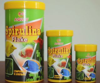AQUAV Spirulina Flake (Спирулина в хлопьях )