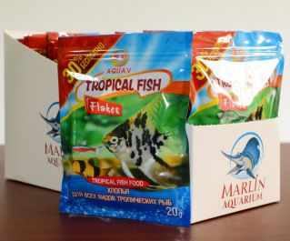 AQUAV Tropical Fish Flakes (Хлопья для всех видов троп. рыб)