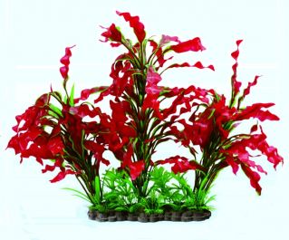 Искусственное растение 40см красное (YM-8012)