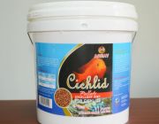 AQUAV Cichlid Pellets (Гранулы для всех видов цихлид) Ведро 10л (4,8кг) (CP-10L)