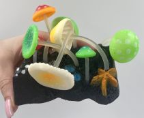 Светящийся декор для аквариума 