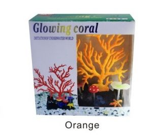Светящийся коралл для аквариума (AM0015O) купить