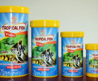 AQUAV Tropical Fish Flakes (Хлопья для всех видов троп. рыб)