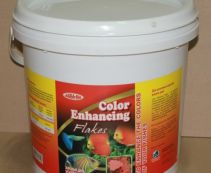 AQUAV Color Enhancing Flakes (Хлопья для усиления окраски рыб) Ведро 10л Усовершенствованная структура (2,05кг) (CEF-10Li)
