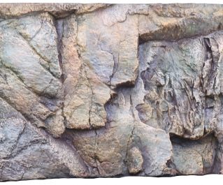 Объемный фон для аквариума (скалы, камни , деревья) )(BJ681A)