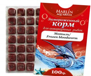 Мотыль замороженный 100г. (FB-B)