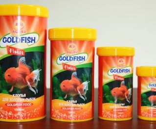 AQUAV Goldfish Flakes (Хлопья для золотых рыбок)