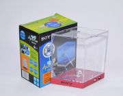 BOYU Аквариум для петушка с подсветкой, красный (NA-1 red)