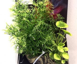 Искусственное растение на подложке 