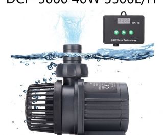 Jecod Помпа подъемная с контроллером, 40 Вт, высота подъема воды 3,5 м, 5000 л/ч (DCP-5000)