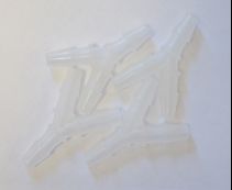 V-Тройник пластиковый универсальный (8мм) (100шт/упак) (item-882)